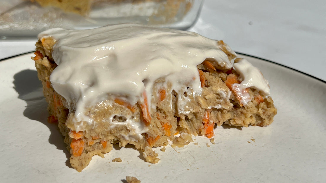 Carrot Cake Baked Oatmeal