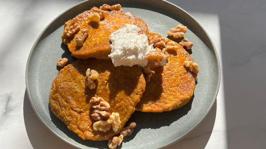 Pumpkin Protein Pancakes