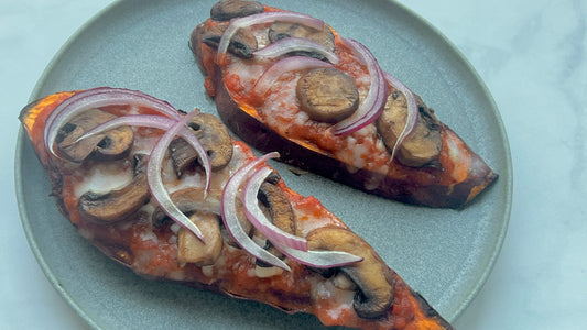 Sweet Potato Pizza Toast