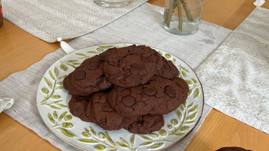 Double Chocolate Chip Adaptogen Cookies