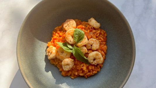 Tomato and Shrimp Risotto