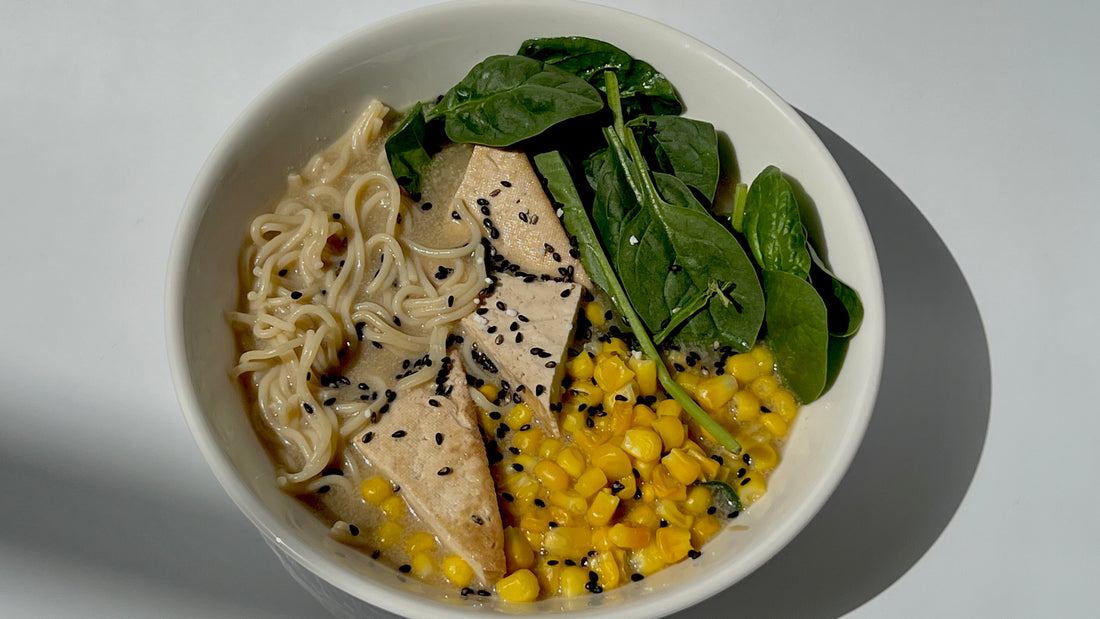 15-Minute Tahini Miso Ramen