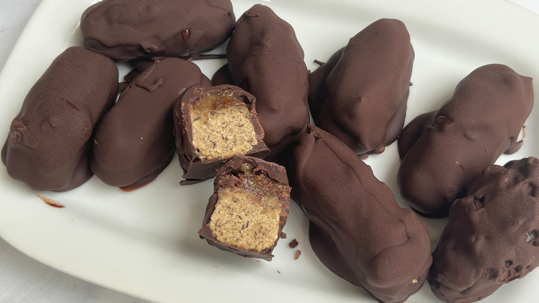 Healthy Twix Bars