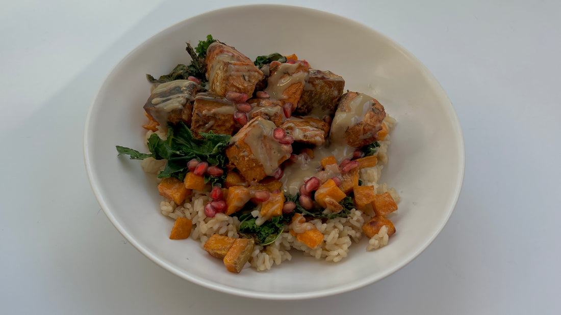 Fall Inspired Salmon Bowl