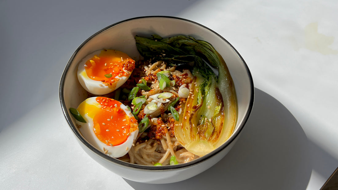 Sesame Almond Butter Noodles