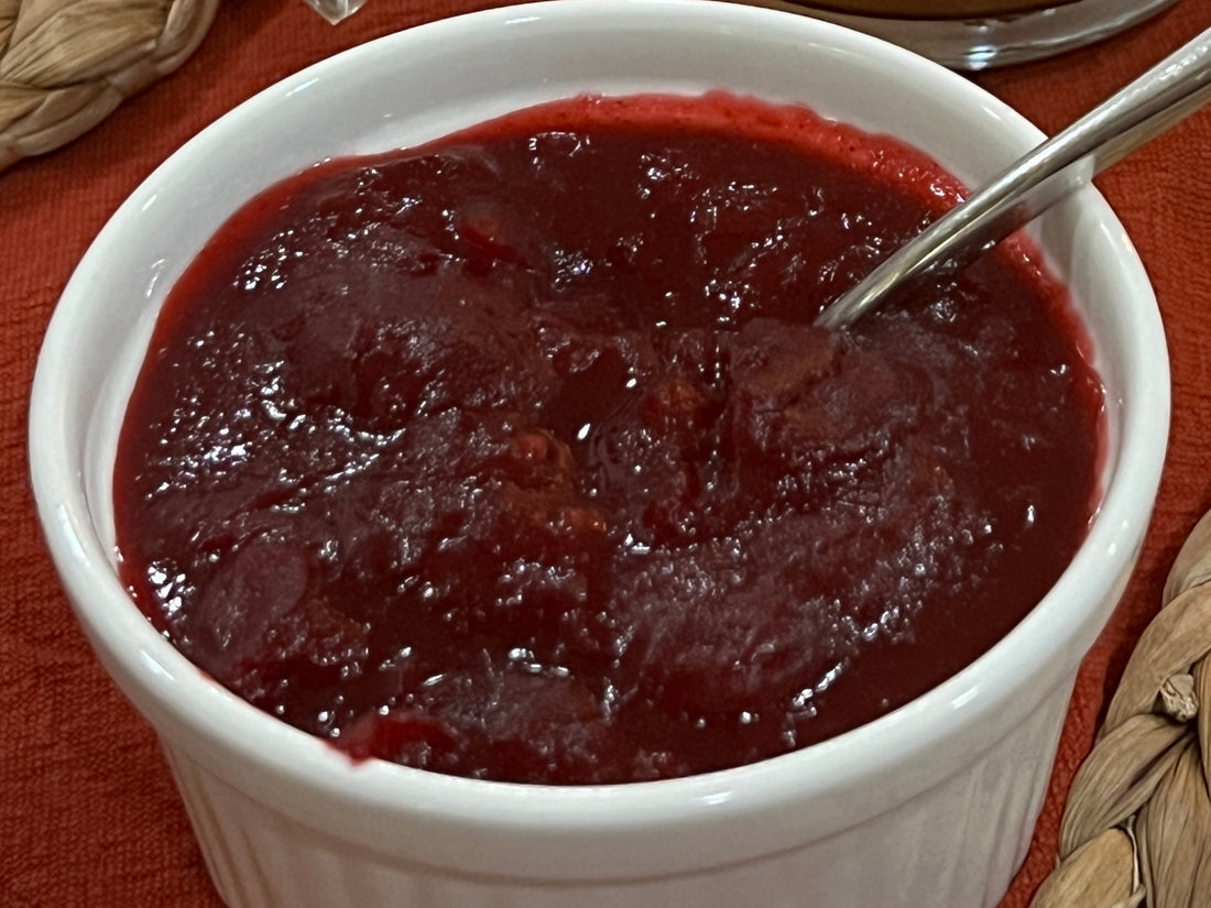 Spiced Orange Cranberry Sauce