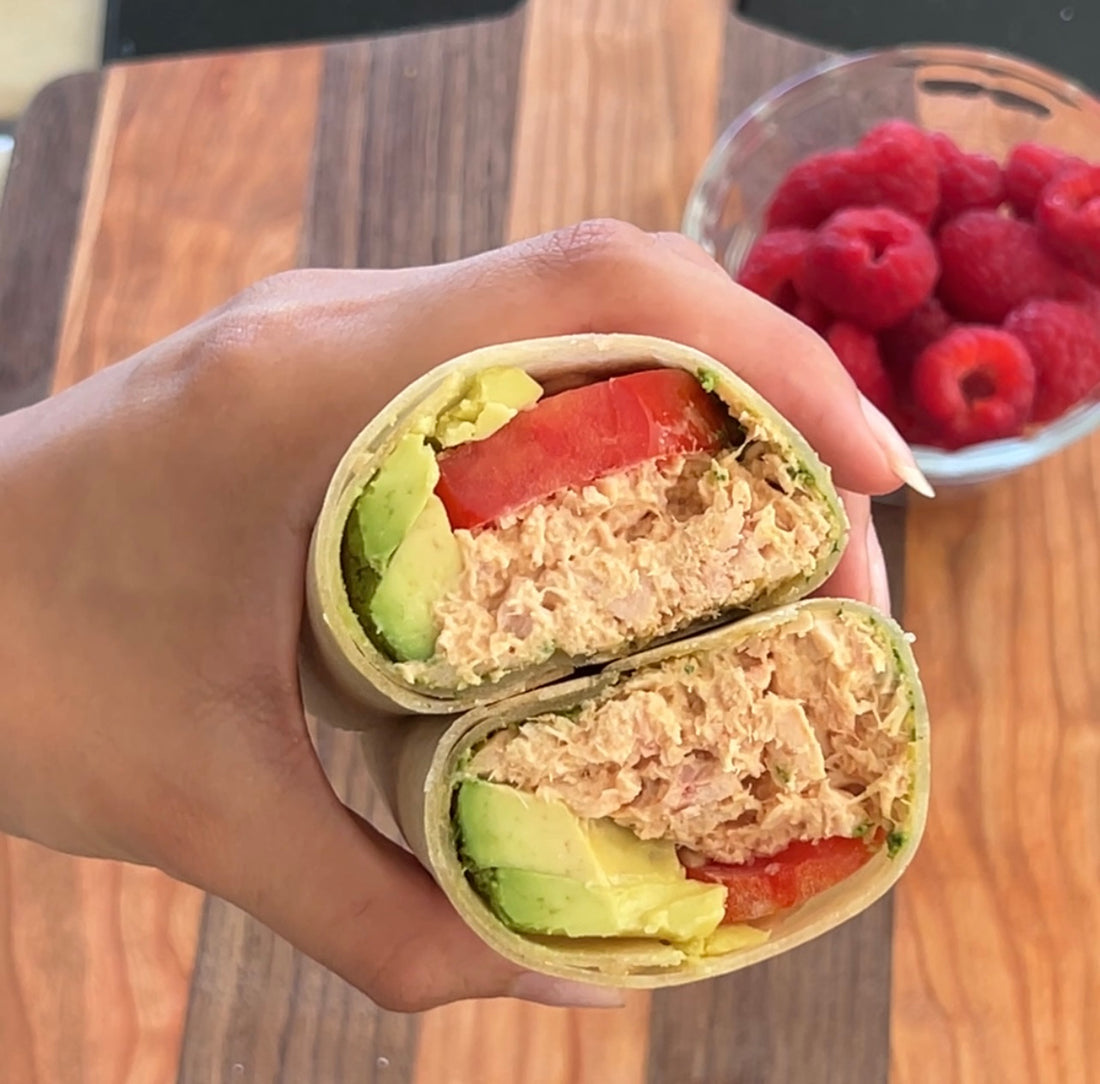 Spicy Tunacado Wrap