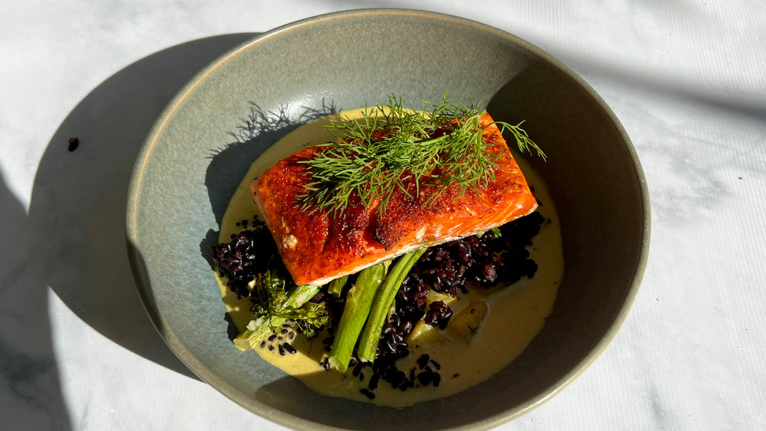 Salmon Curry Bowl