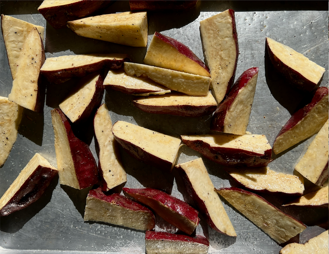 Roasted Japanese Sweet Potato