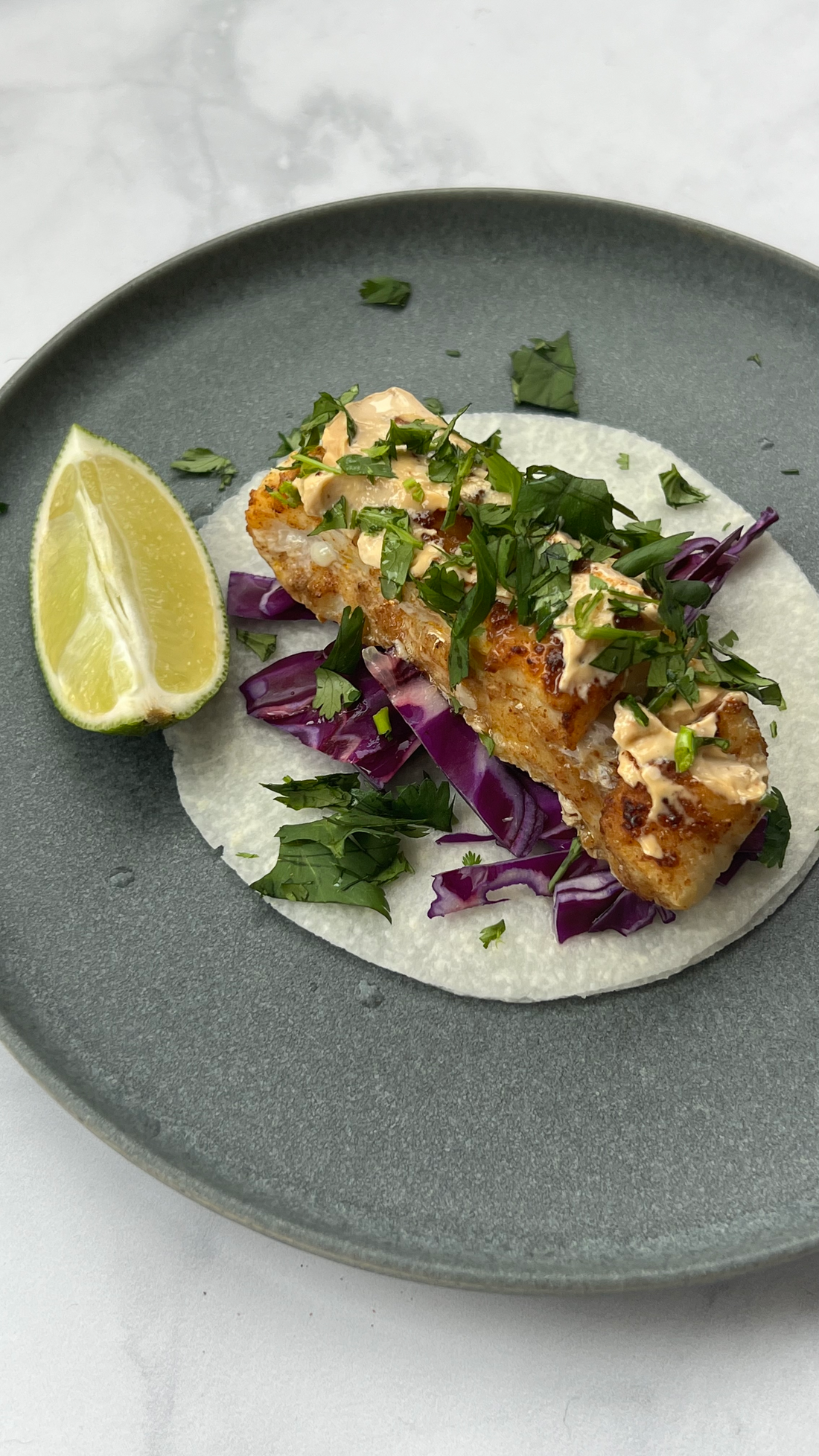 Jicama Fish Tacos